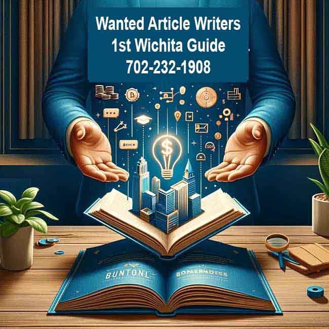 Wanted writers 1stWichitaGuide.com 1st wichita guide